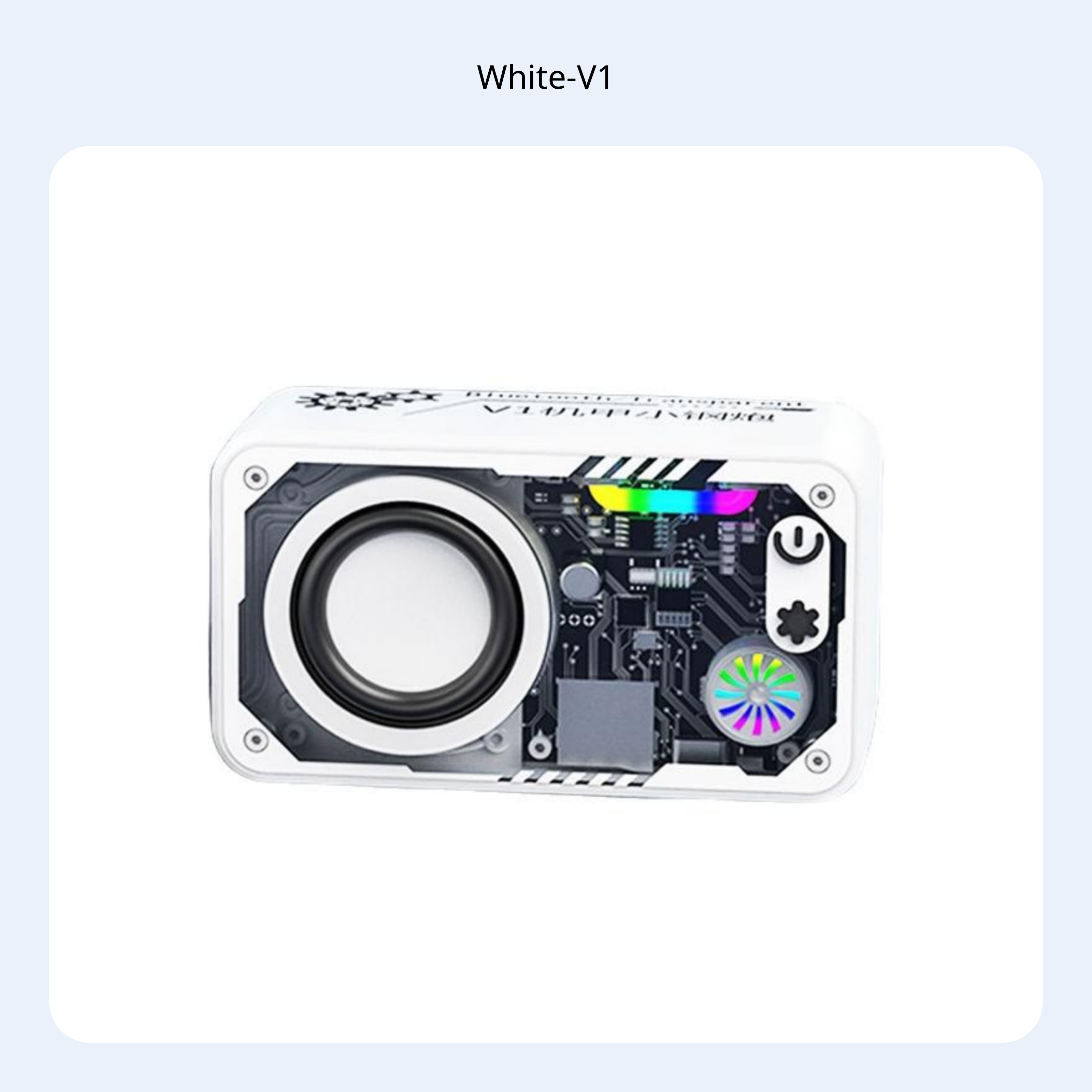 Transparent Bluetooth Speaker, RGB