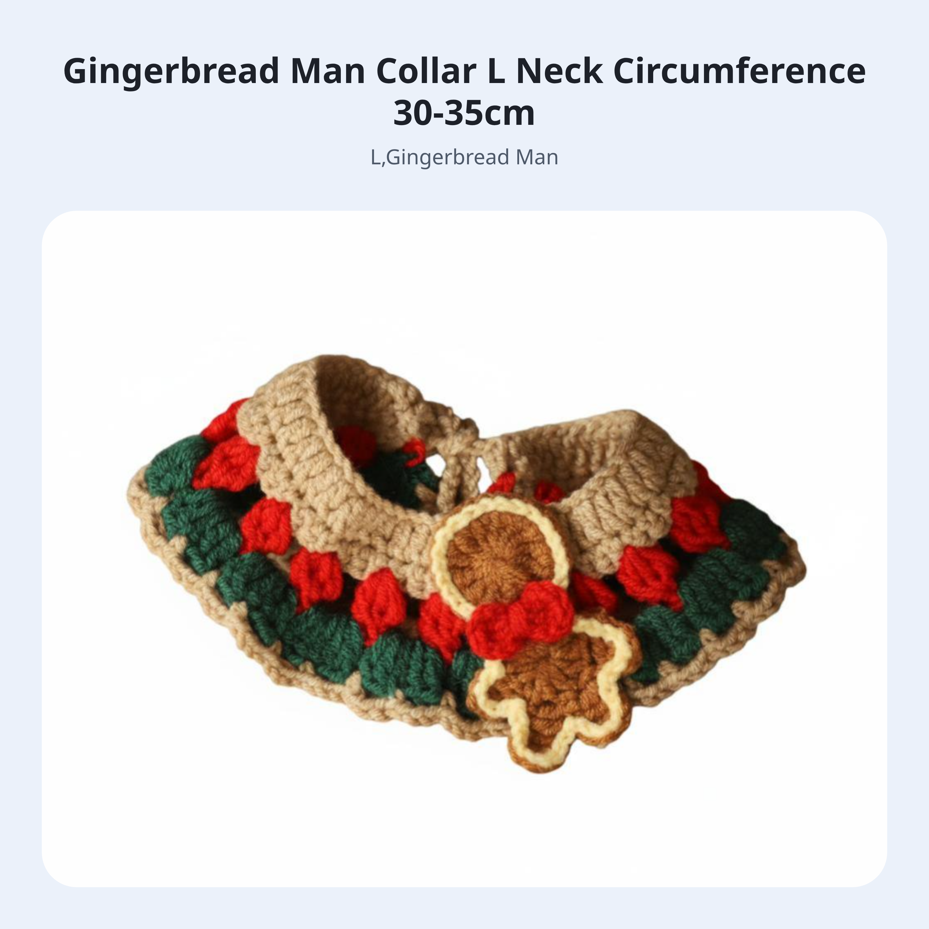 Adjustable Knit Christmas Cat Scarf