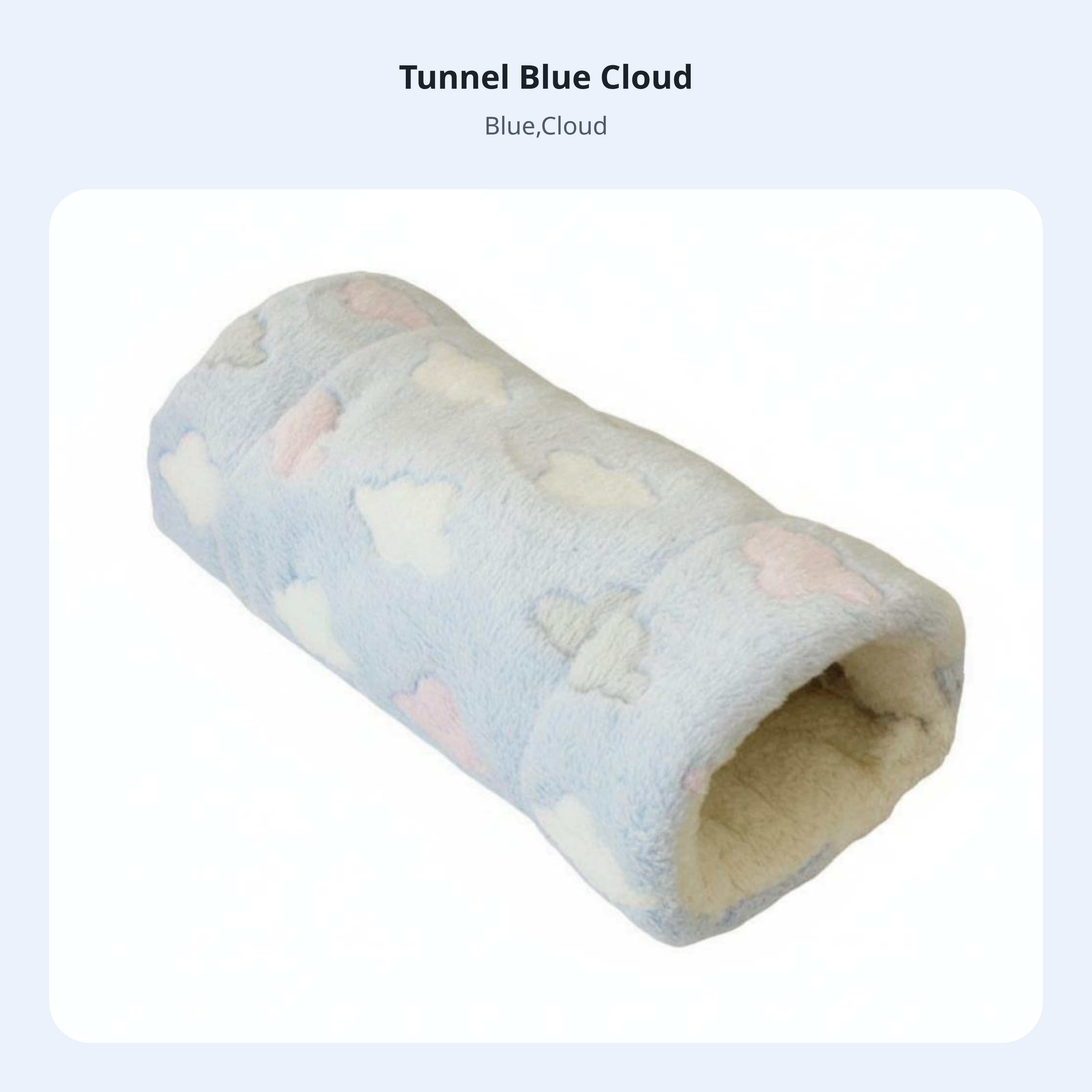 Plush snake tunnel bed for lounging