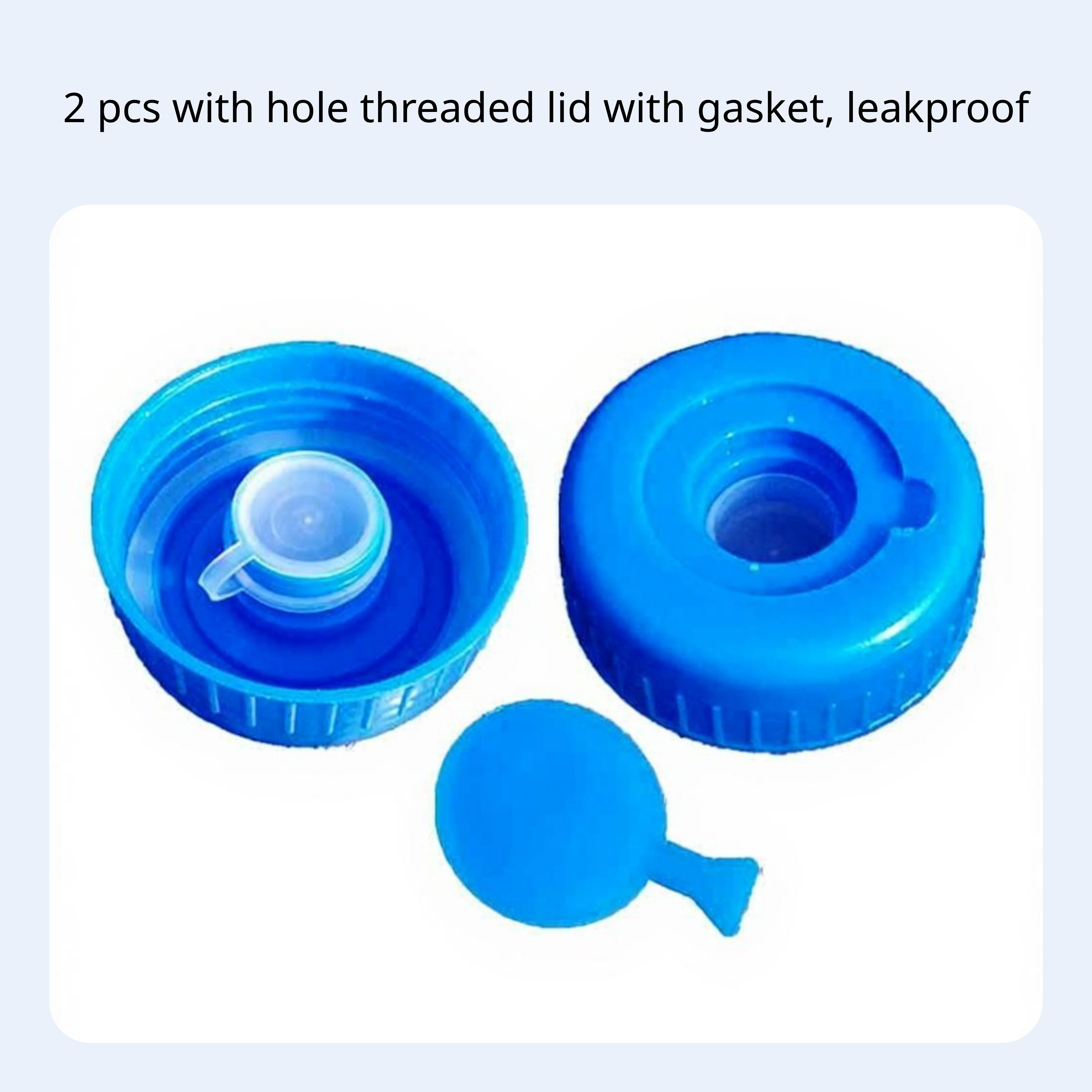 Water Jug Cap Threaded Lid Reusable Gallon Bottle Cover