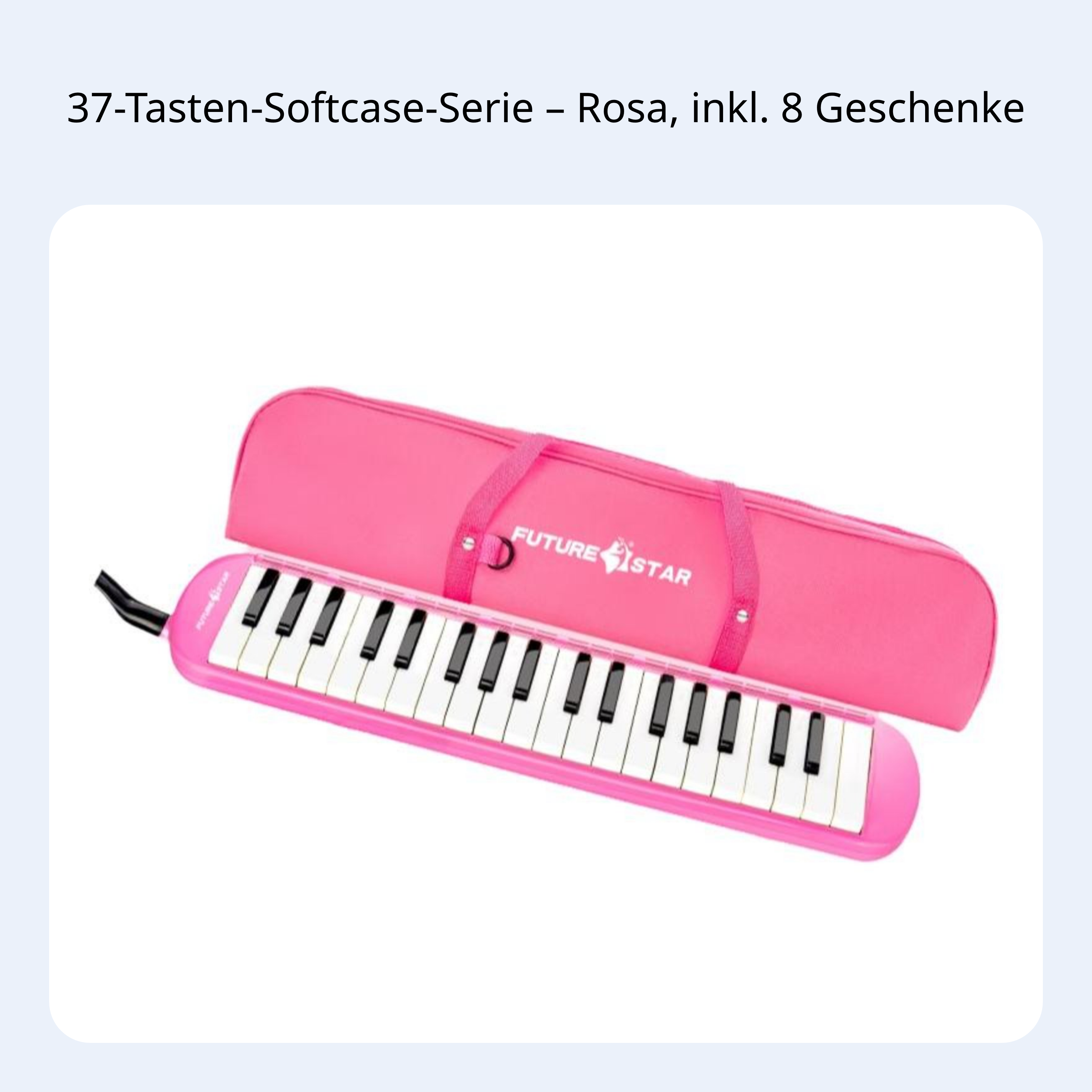 Melodica mit 37 Tasten, tragbar, ABS, Anfänger