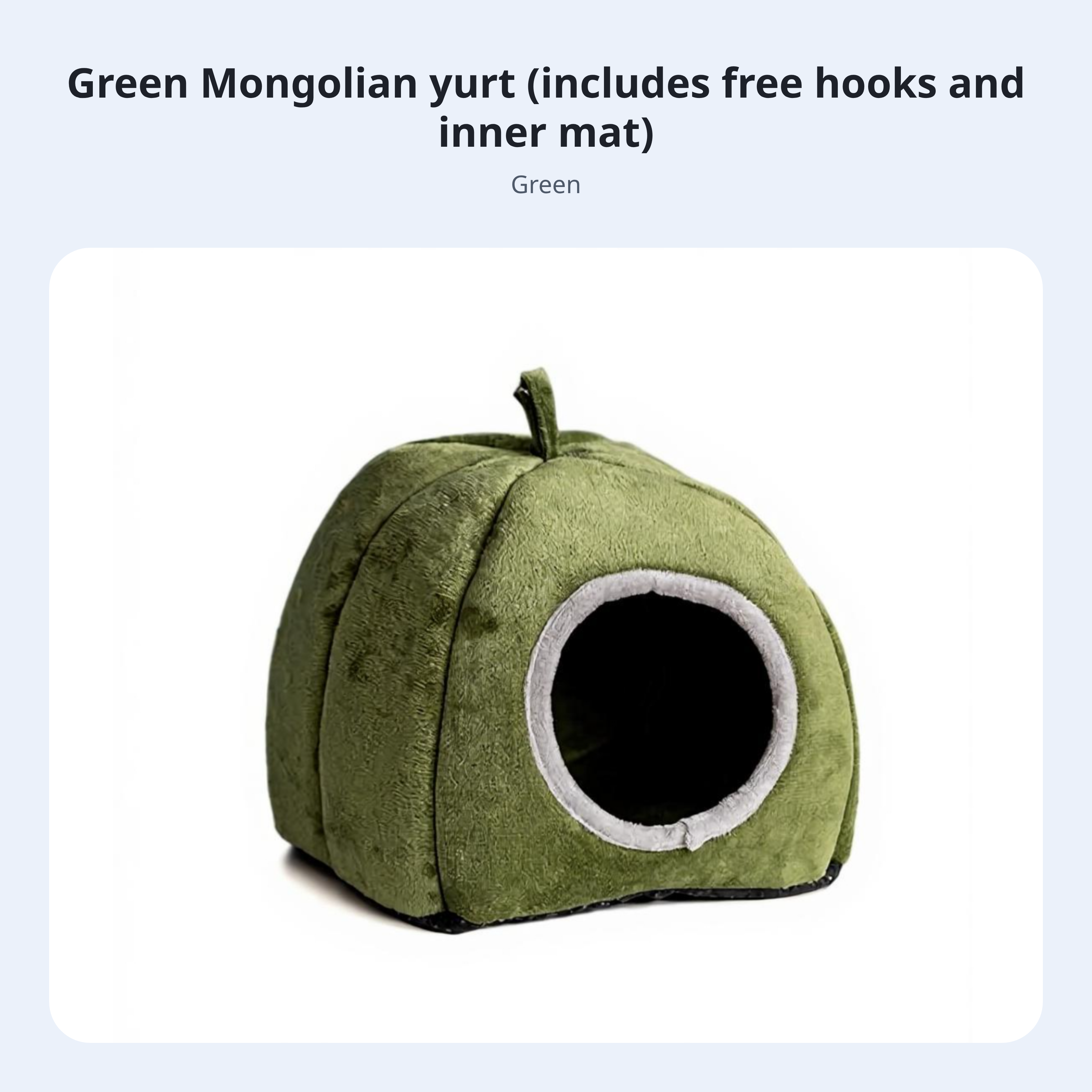 Hanging Plush Parrot BedSoft Fleece Enclosure Accessory