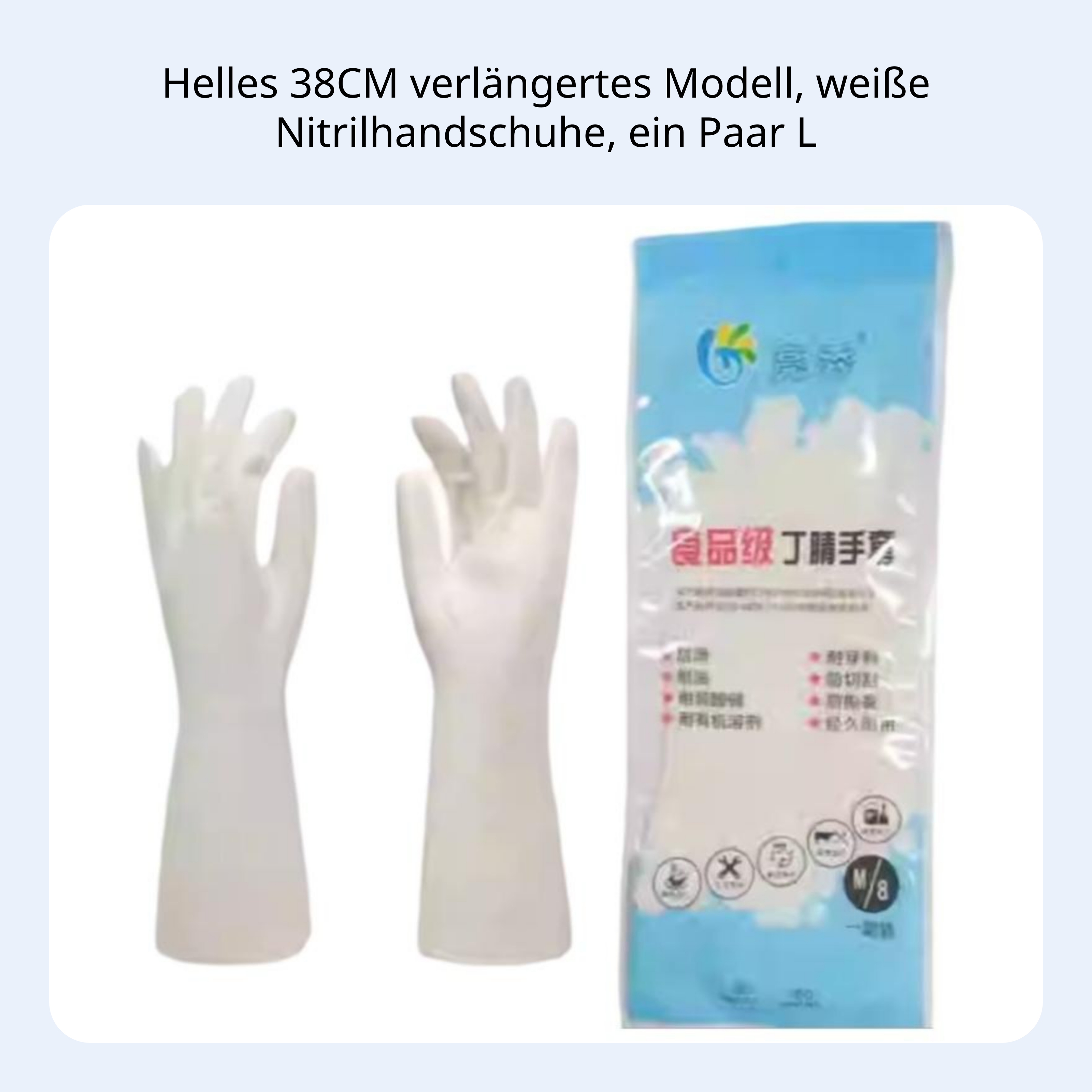 Nitrilhandschuhe, wasserdicht - Picture 8 of 15