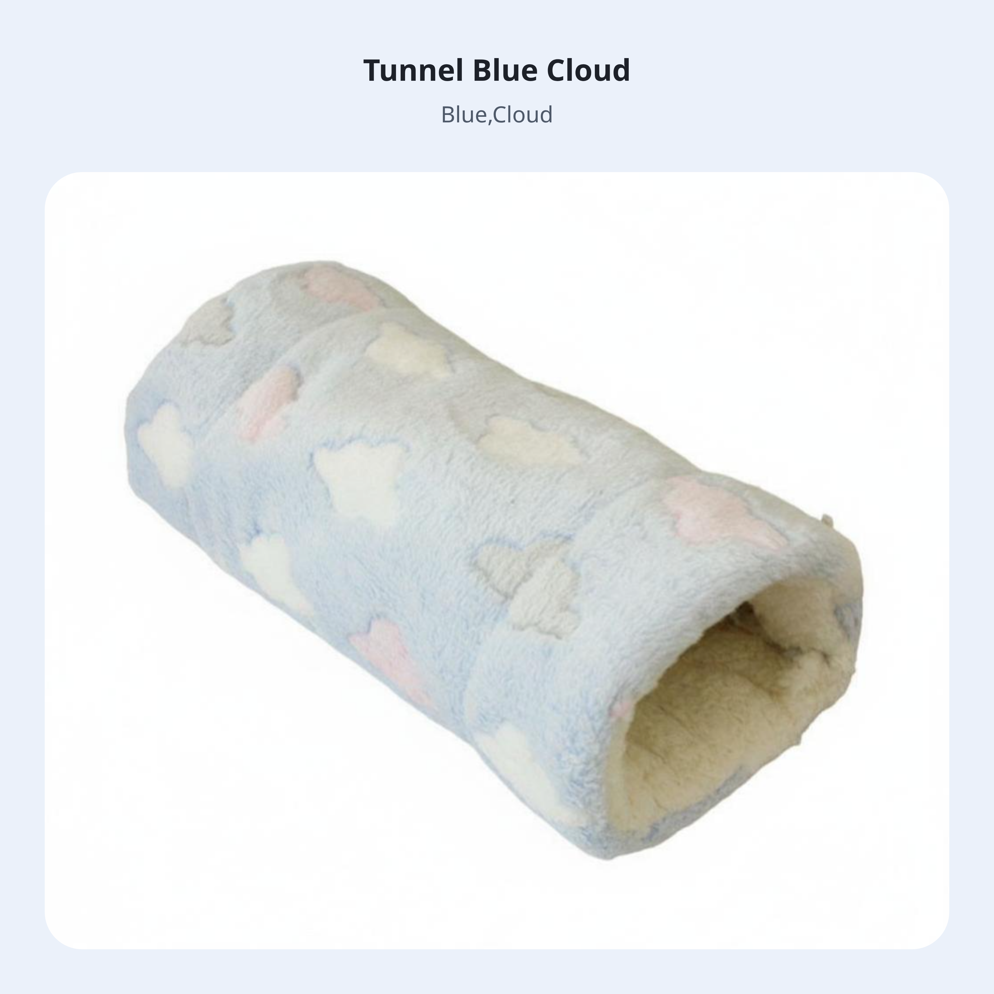 Amphibian Gecko Snake Hide, Plush Tunnel Bedding, Accessory