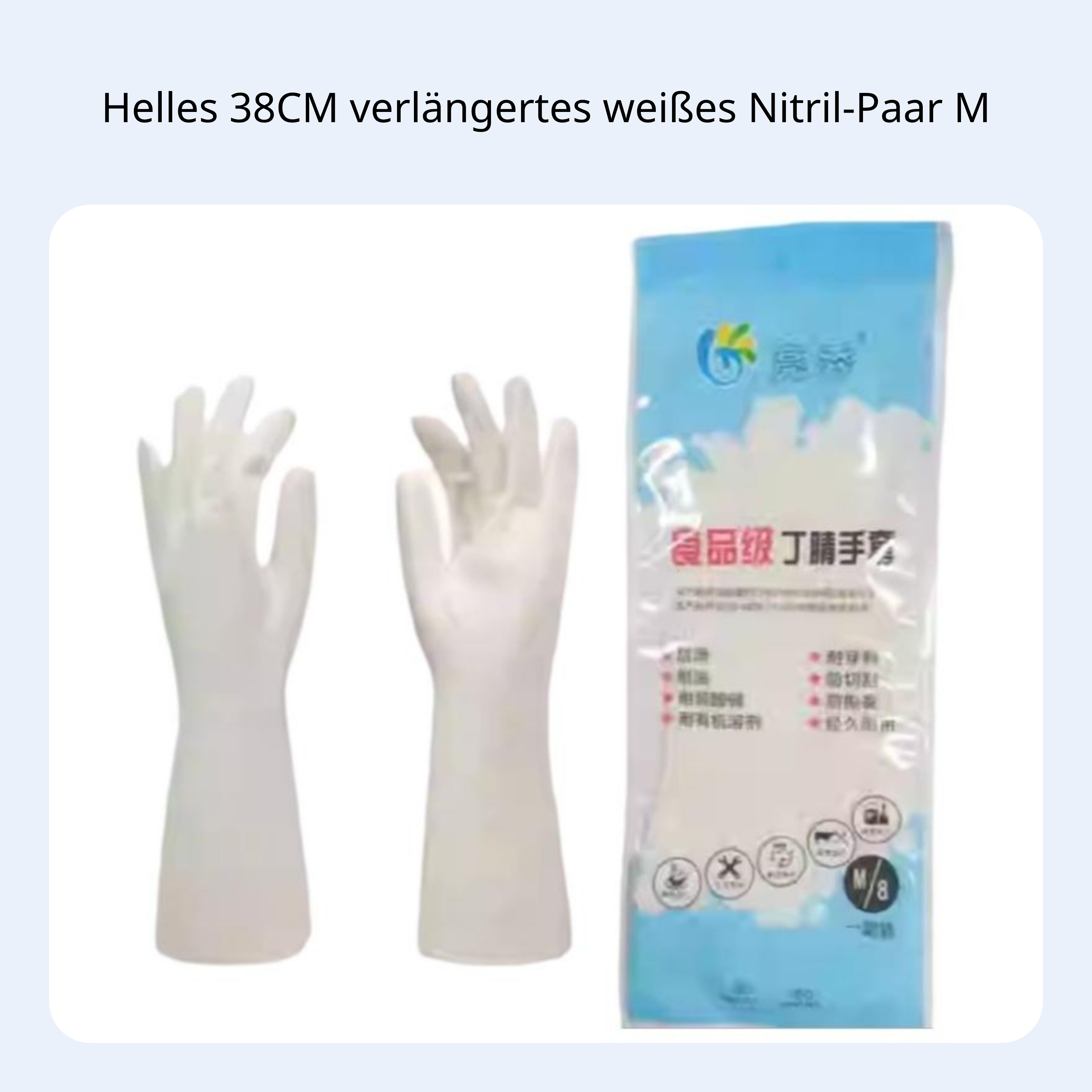 Nitrilhandschuhe, wasserdicht - Picture 7 of 15