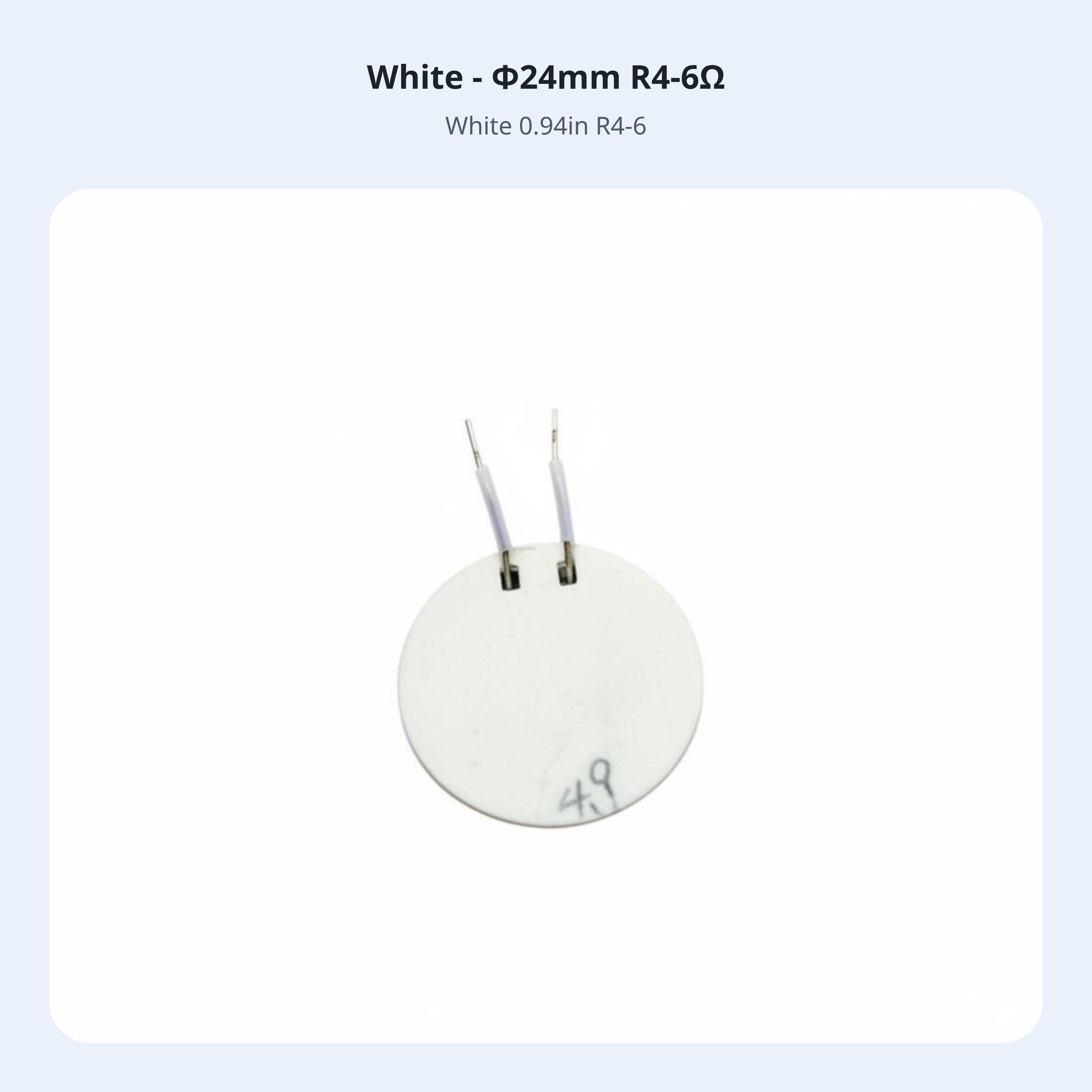 Ceramic Heating Plate, Pale, Sturdy, Home, Office, Desk