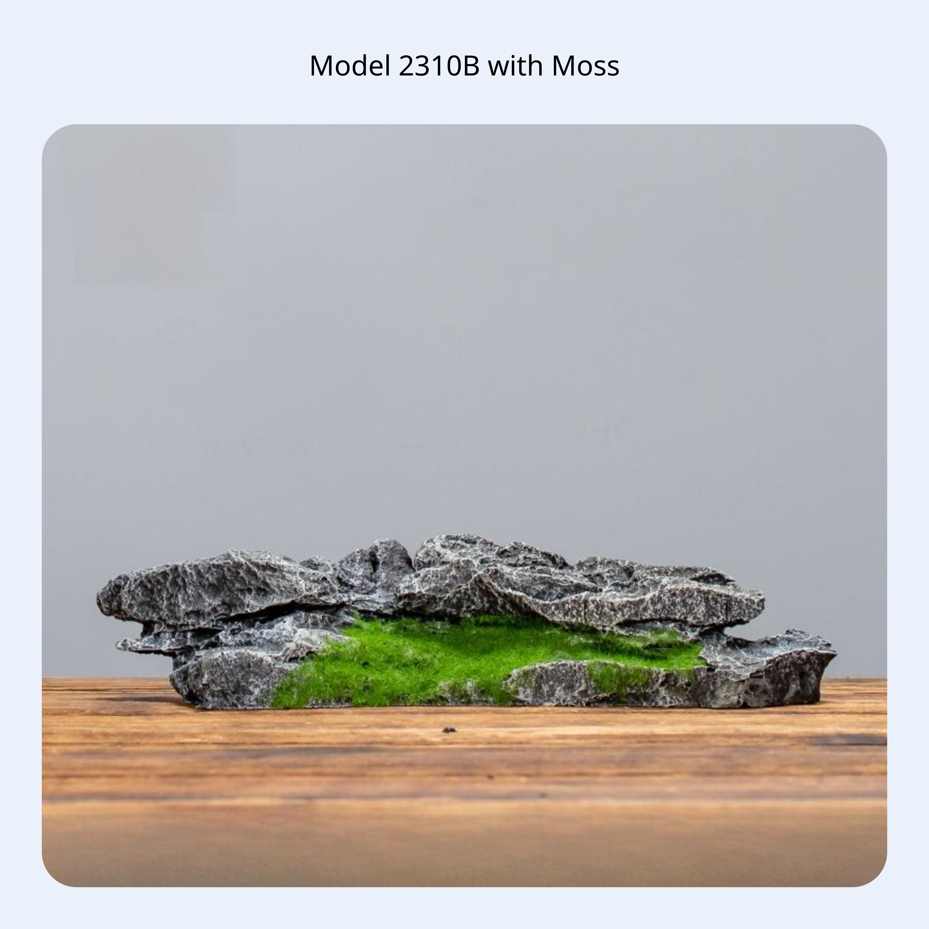 Artificial Cliff Rock Moss Decor for Aquatic Landscapes