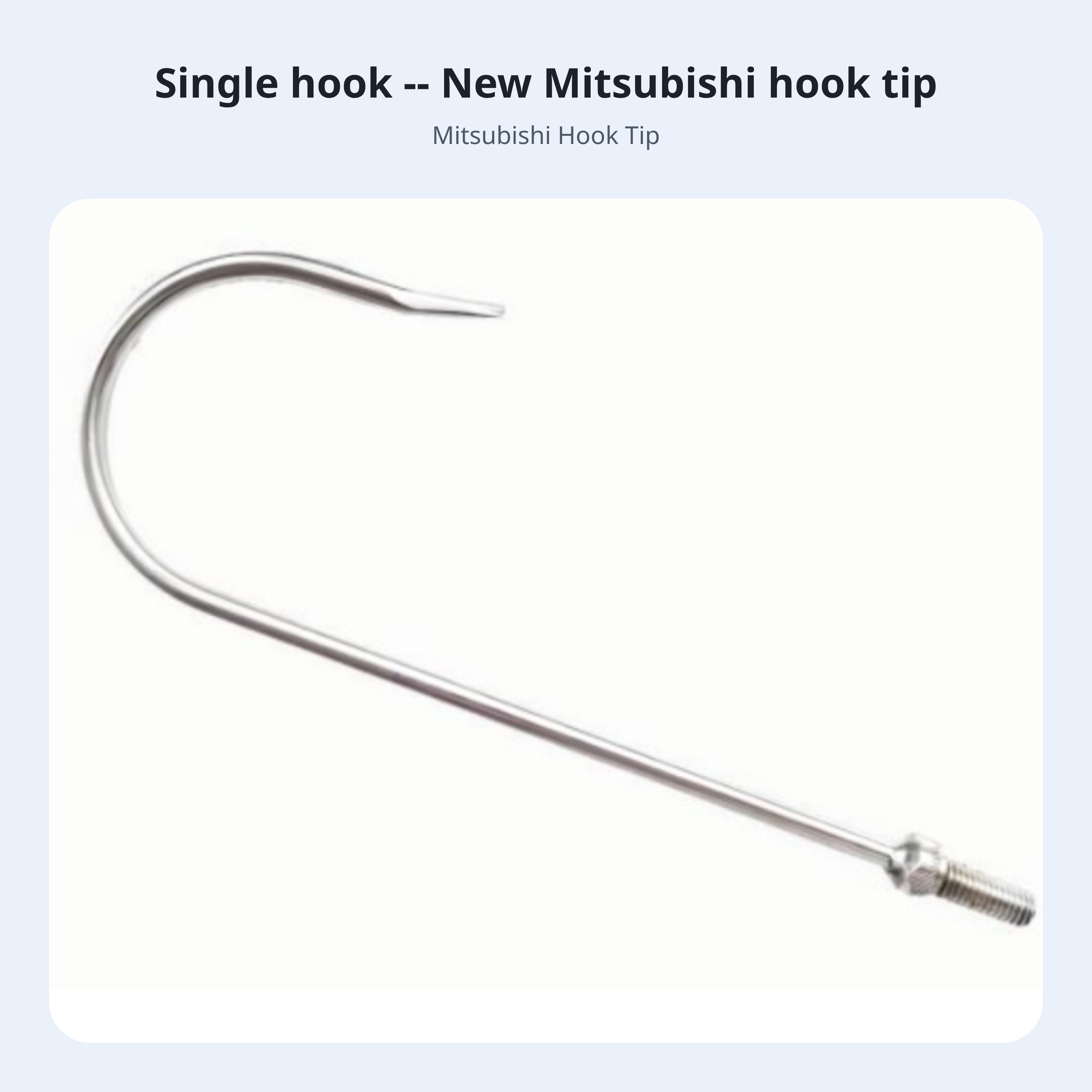 Stainless steel saltwater gaff
